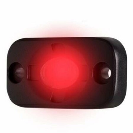 HEISE 1.5 x 3 in. Auxillary Lighting Pod - Red HETL1R